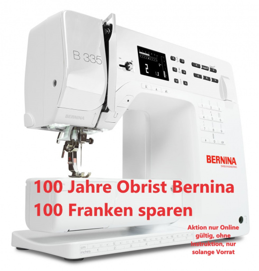 Bernina 335 Jubiläumsaktion 